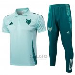 Conjunto Polo Cruzeiro 2024-2025 Verde