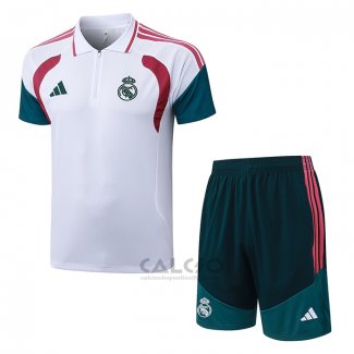 Conjunto Polo Real Madrid 2026-2027 Bianco