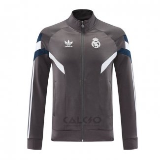 Giacca Real Madrid 2024-2025 Grigio