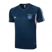 Maglia Allenamento Ajax 2023-2024 Blu