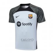 Maglia Allenamento FC Barcellona 2023-2024 Grigio