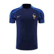 Maglia Allenamento Francia 2022-2023 Blu