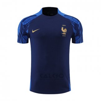 Maglia Allenamento Francia 2022-2023 Blu