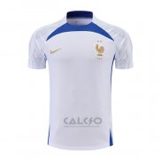 Maglia Allenamento Francia 2022-2023 Bianco