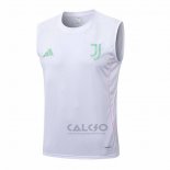 Maglia Allenamento Juventus Senza Maniche 2025-2026 Bianco