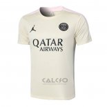 Maglia Allenamento Paris Saint-Germain Jordan 2024-2025 Giallo