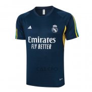 Maglia Allenamento Real Madrid 2023-2024 Blu