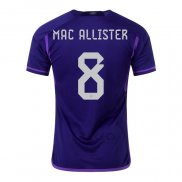 Maglia Argentina Giocatore Mac Allister Away 2022