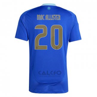 Maglia Argentina Giocatore Mac Allister Away 2024