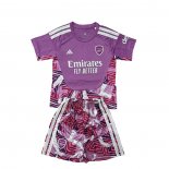 Maglia Arsenal Portiere Bambino Rosa 2026-2027