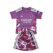 Maglia Arsenal Portiere Bambino Rosa 2026-2027