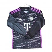 Maglia Bayern Monaco Away Manica Lunga 2023-2024