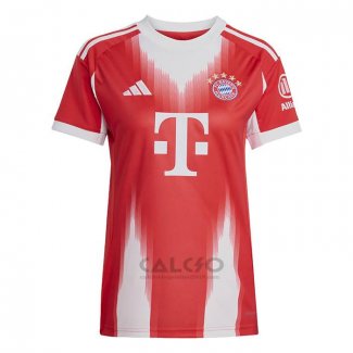 Maglia Bayern Monaco Home Donna 2025-2026