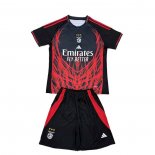 Maglia Benfica Special Bambino 2025-2026 Nero Rosso