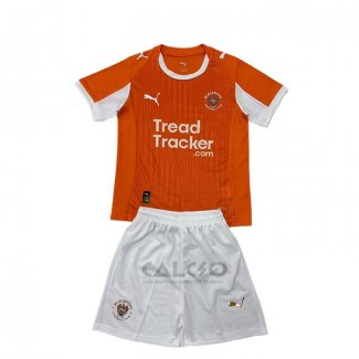 Maglia Blackpool Home Bambino 2025-2026