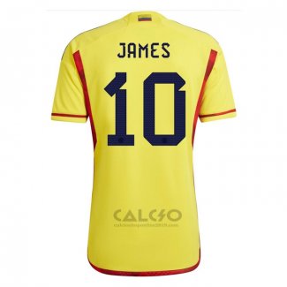 Maglia Colombia Giocatore James Home 2022
