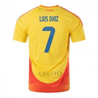 Maglia Colombia Giocatore Luis Diaz Home 2024