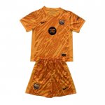 Maglia FC Barcellona Portiere Bambino 2024-2025 Arancione