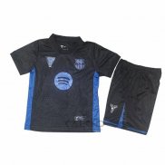 Maglia FC Barcellona Special Bambino 2025-2026 Nero Blu