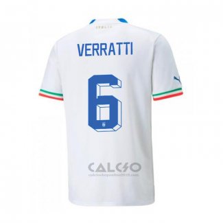 Maglia Italia Giocatore Verratti Away 2022