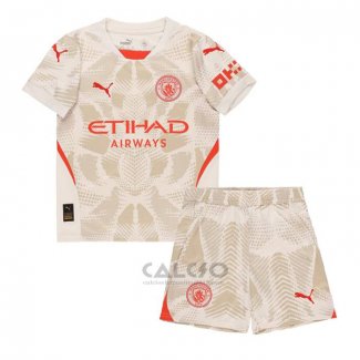 Maglia Manchester City Portiere Third Bambino 2024-2025