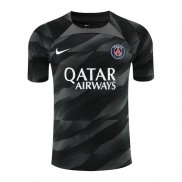 Maglia Paris Saint-Germain Portiere 2023-2024 Nero