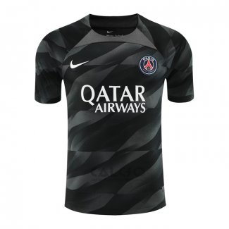 Maglia Paris Saint-Germain Portiere 2023-2024 Nero