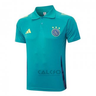 Maglia Polo Ajax 2024-2025 Verde