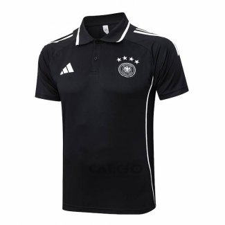 Maglia Polo Germania 2025-2026 Nero