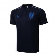 Maglia Polo Italia 2022-2023 Blu