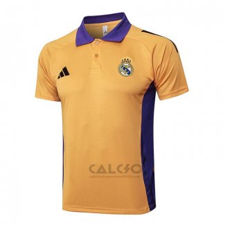Maglia Polo Real Madrid 2024-2025 Giallo