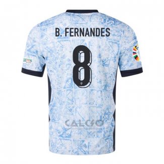 Maglia Portogallo Giocatore B.fernandes Away 2024