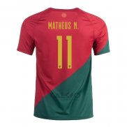 Maglia Portogallo Giocatore Matheus N. Home 2022