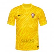 Maglia Portogallo Portiere 2024 Giallo