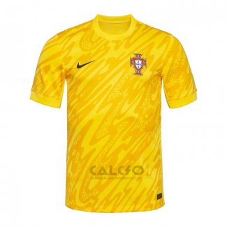 Maglia Portogallo Portiere 2024 Giallo