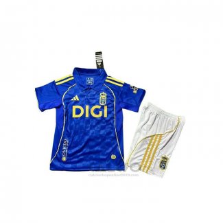 Maglia Real Oviedo Home Bambino 2025-2026