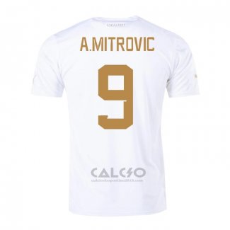 Maglia Serbia Giocatore A.mitrovic Away 2022