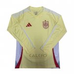 Maglia Spagna Away Manica Lunga 2024