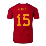 Maglia Spagna Giocatore Yeremi Home 2022