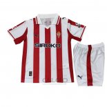 Maglia Sporting Gijon Home Bambino 2025-2026