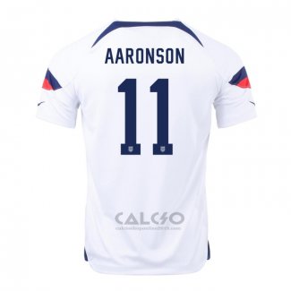 Maglia Stati Uniti Giocatore Aaronson Home 2022