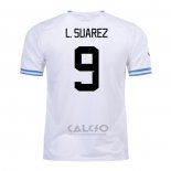 Maglia Uruguay Giocatore L.suarez Away 2022