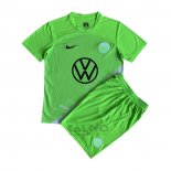 Maglia VfL Wolfsburg Home Bambino 2023-2024