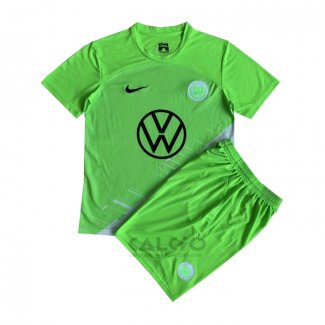 Maglia VfL Wolfsburg Home Bambino 2023-2024