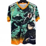 Maglia Giappone Anime 2025-2026 Verde Thailandia