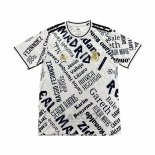 Maglia Real Madrid Special 2025-2026 Bianco Nero Thailandia