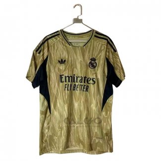 Maglia Real Madrid Special 2025-2026 Oro Thailandia
