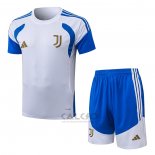 Tuta da Track Juventus Manica Corta 2026-2027 Bianco - Pantaloncini