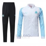 Tuta da Track Marsiglia 2018-2019 Bianco