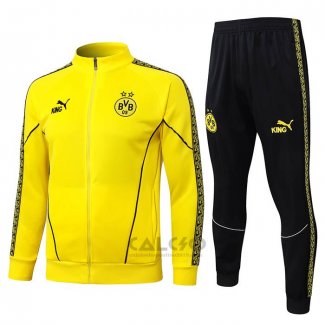 Tuta da Track di Giacca Borussia Dortmund Bambino 2025-2026 Giallo